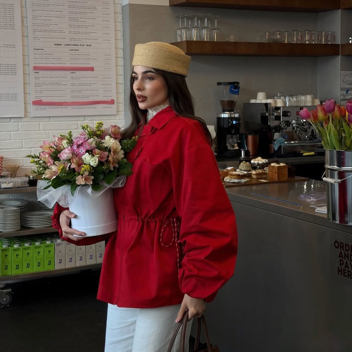 Сламена шапка Allure