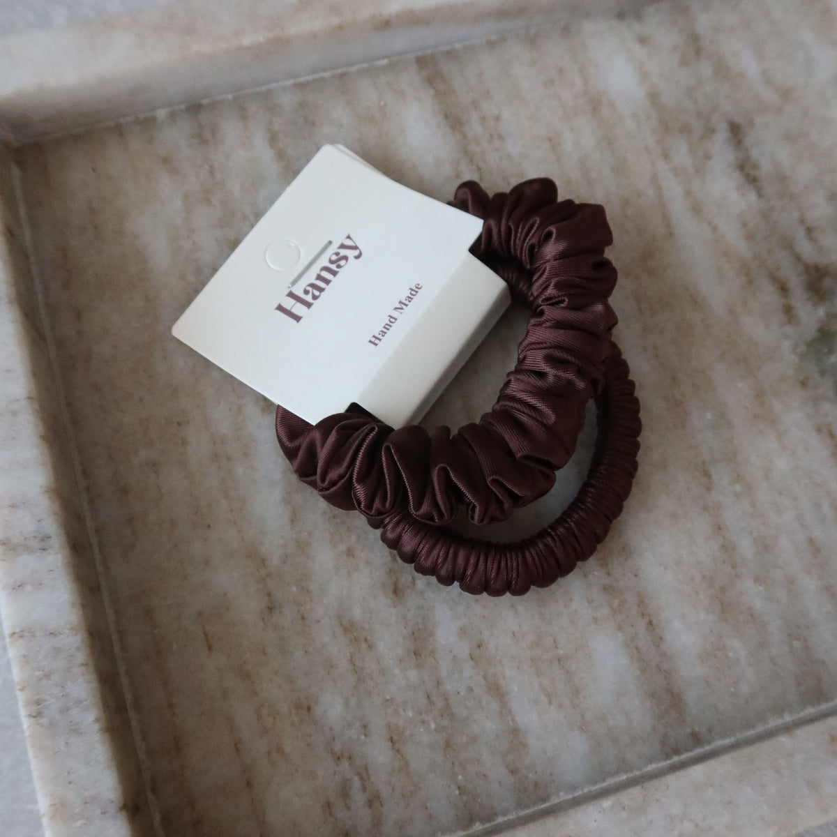 Ластици за коса Satin Touch Dark Chocolate