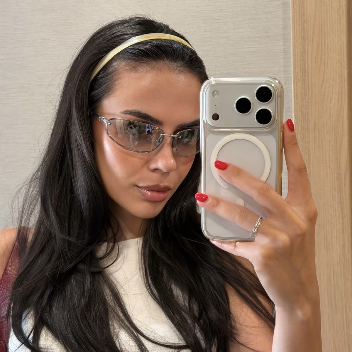 Диадема за коса BUTTER YELLOW