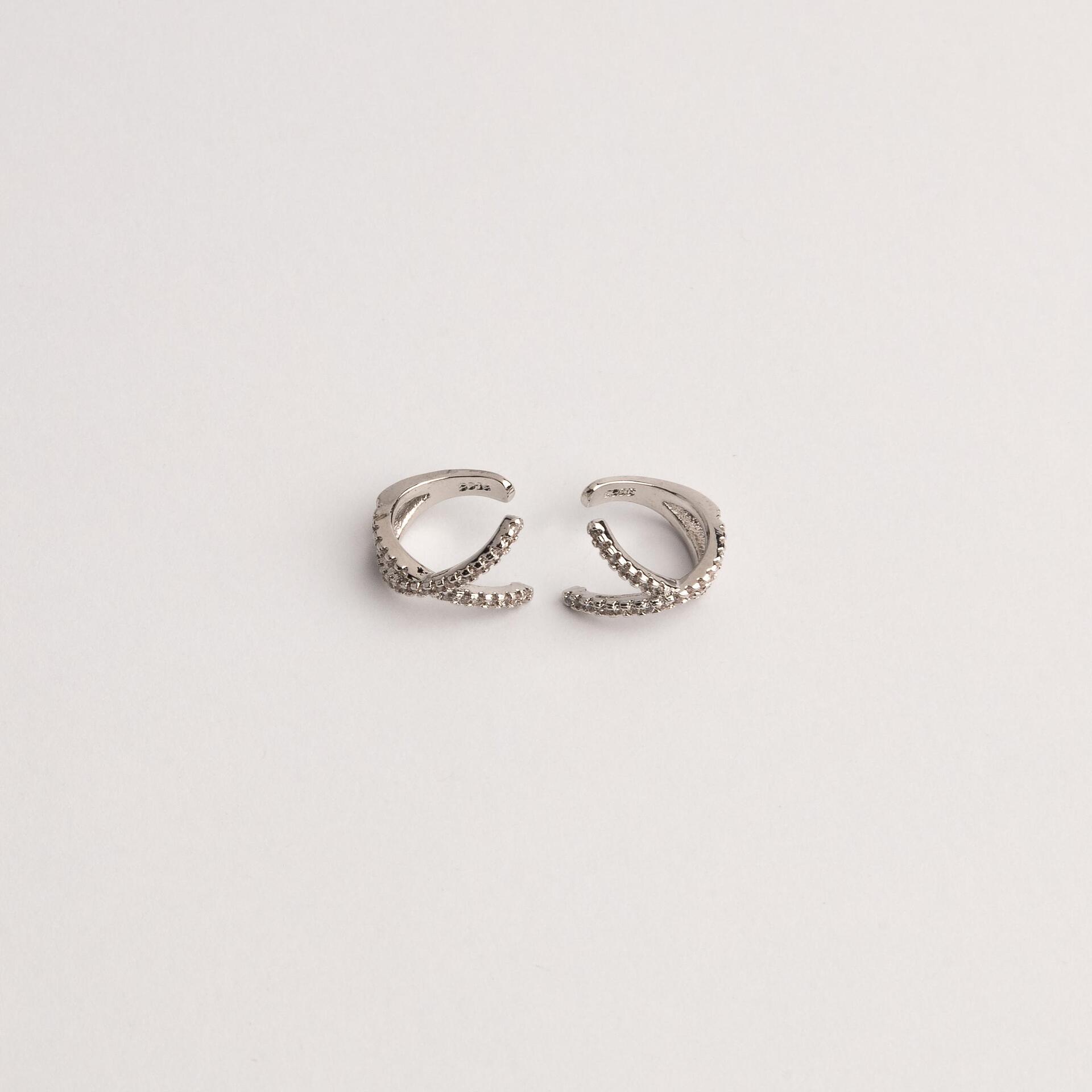 Cuff за ухо X Silver