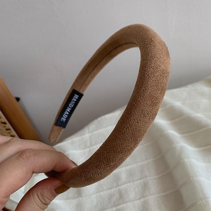 Диадема FAUX VELVET TOFFEE