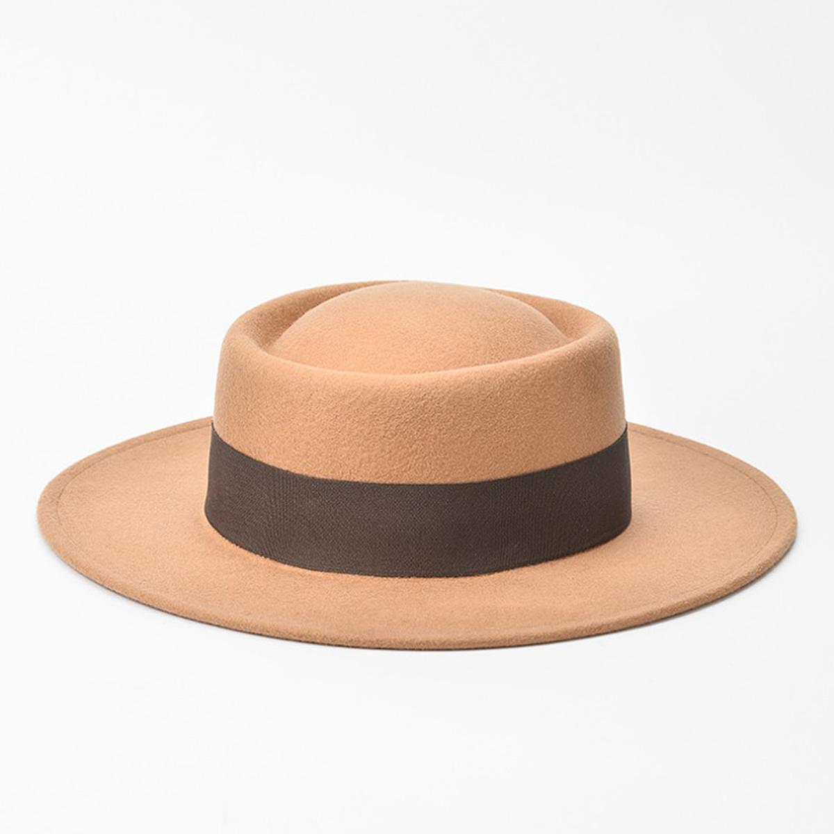 Федора Brown caramel