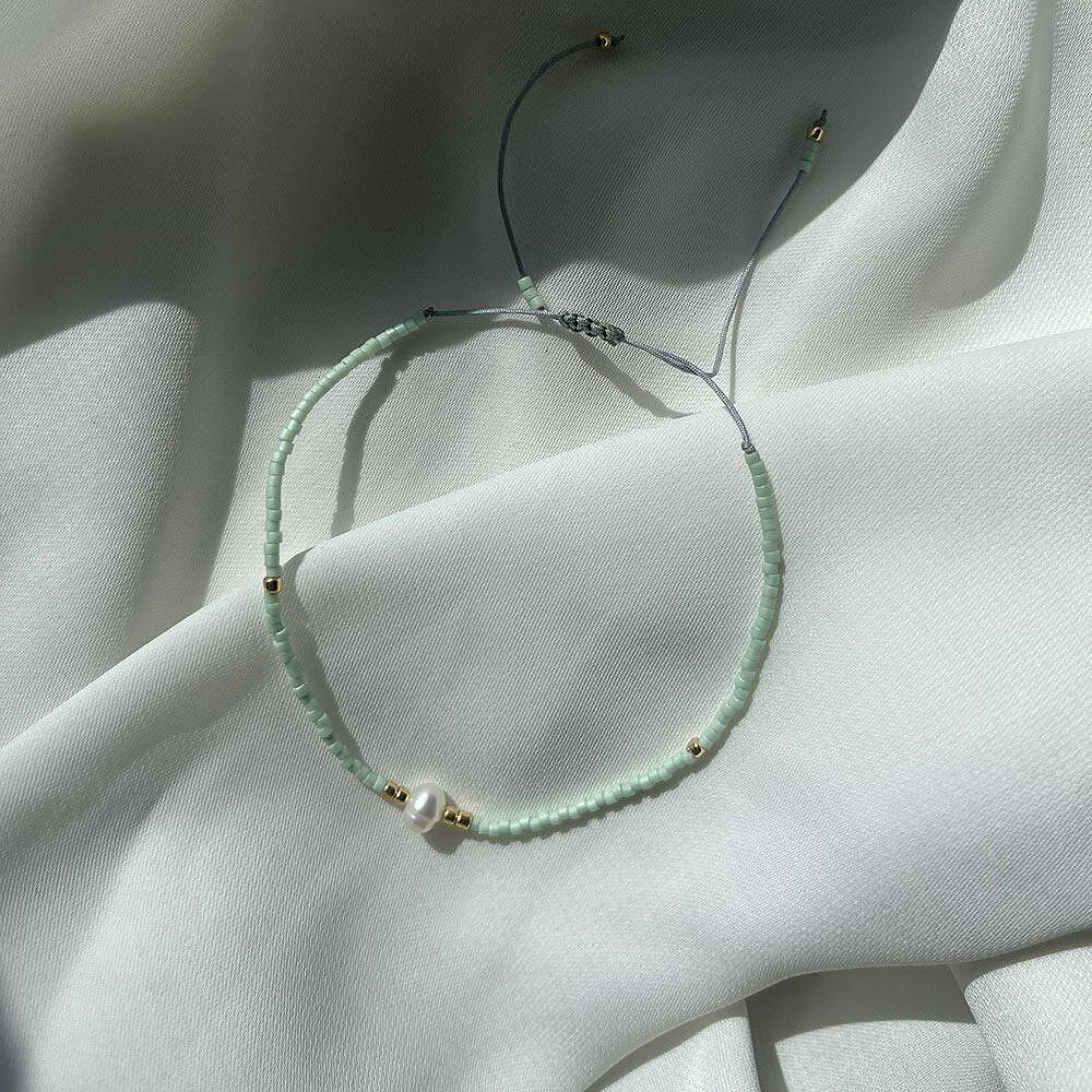 Гривна MAEVE MINT GREY