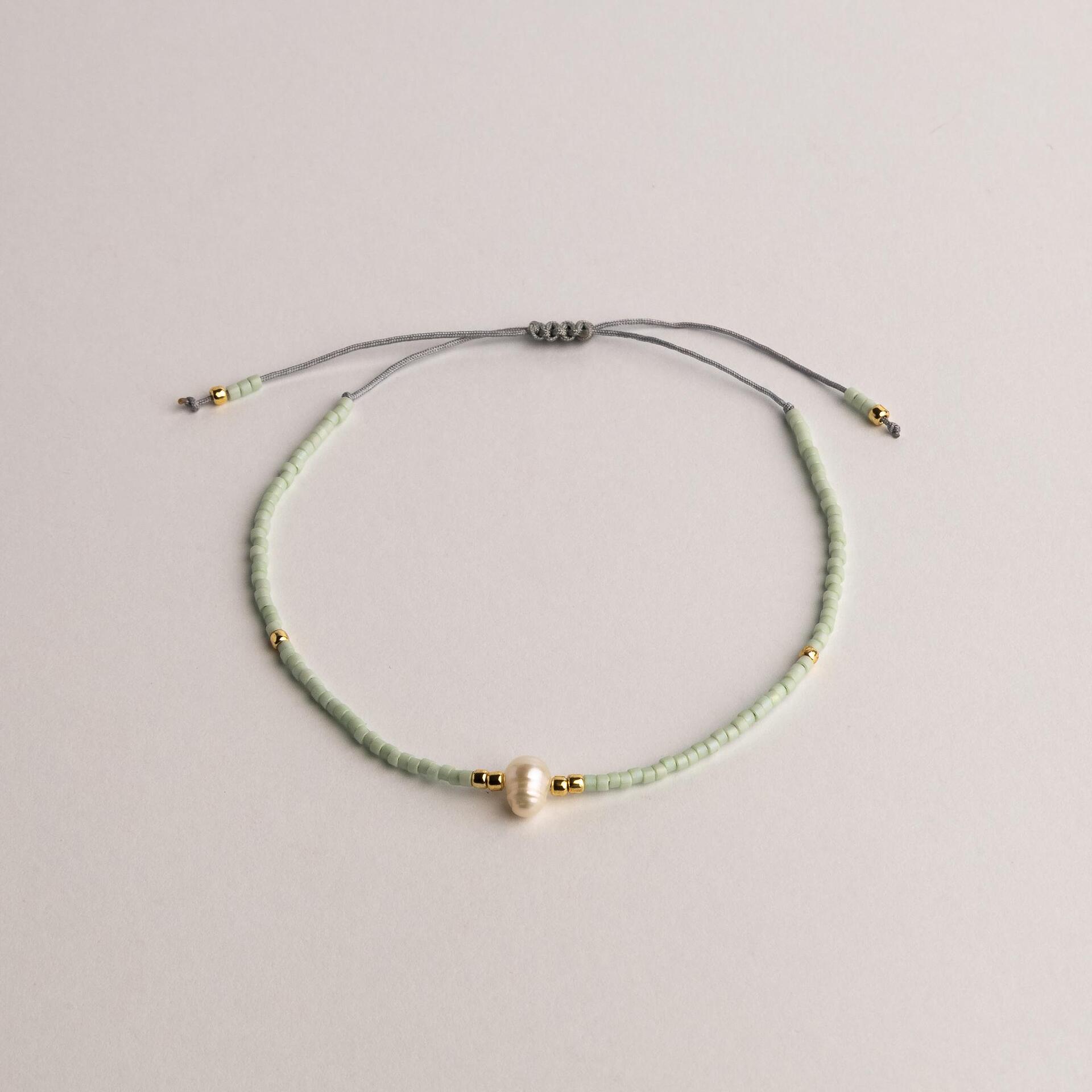 Гривна MAEVE MINT GREY
