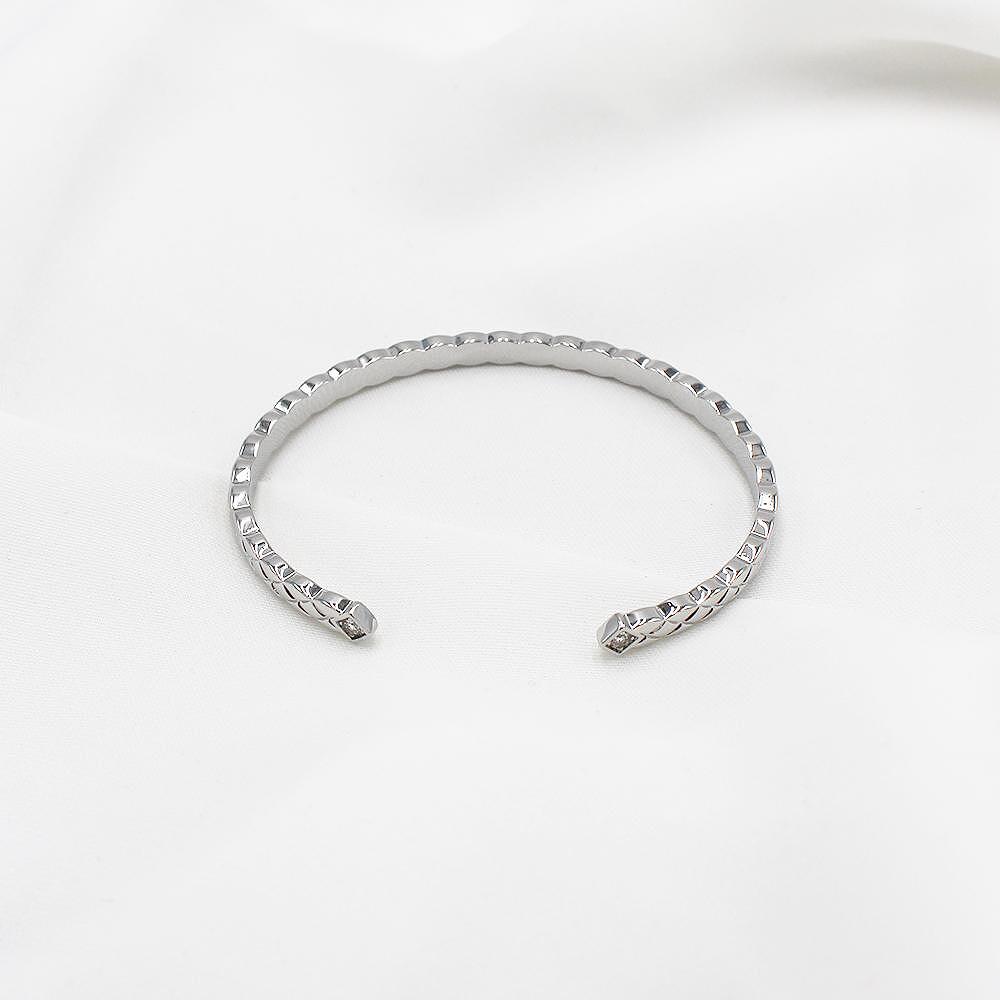 Гривна Penelope Crystals Silver