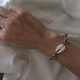 Гривна PUKA ONE WHITE / GOLD