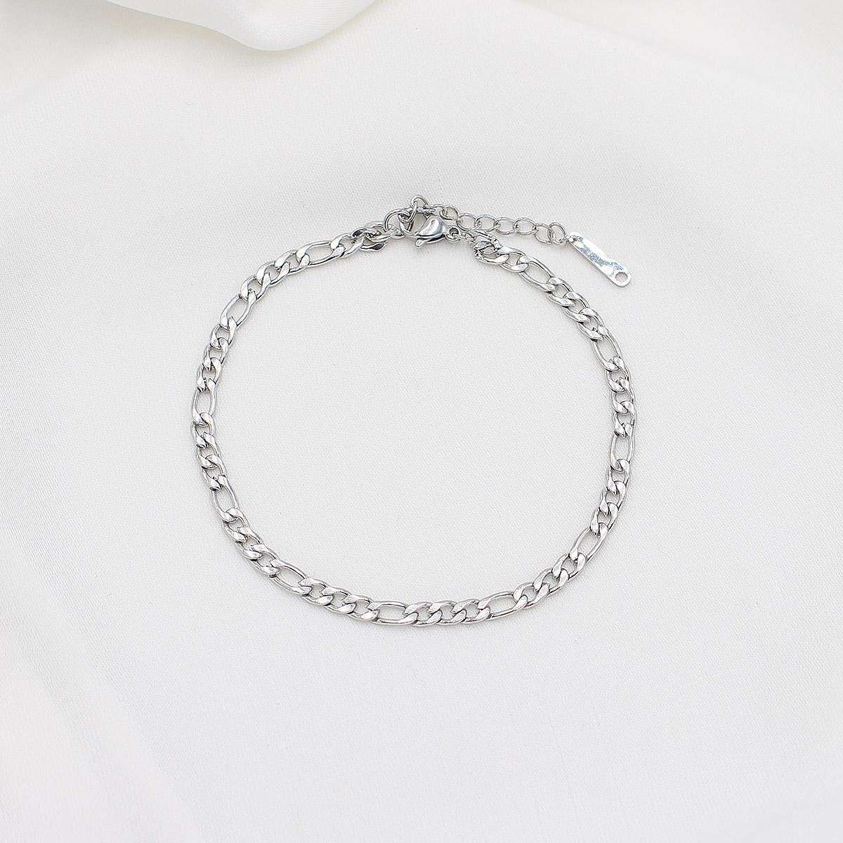 Гривна за глезен LENA SILVER