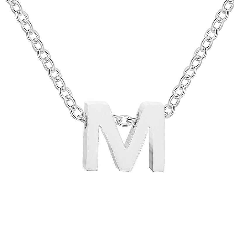 Колие ALPHABET SILVER