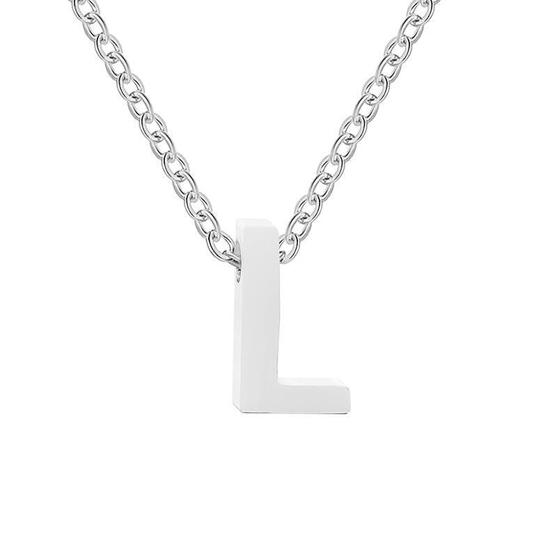 Колие ALPHABET SILVER