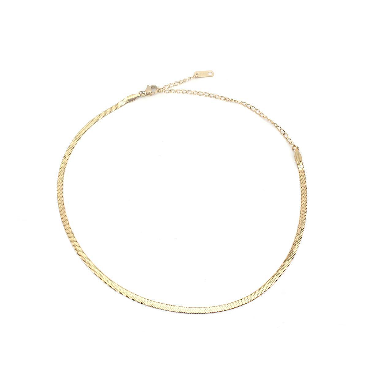 Колие HERRINGBONE GOLD