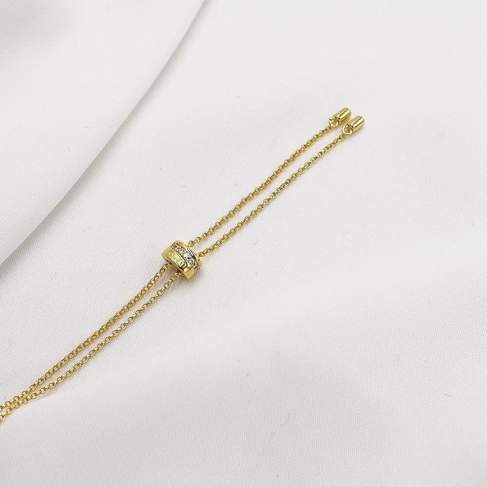 Колие Letter Gold