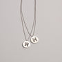 Колие LETTER SILVER