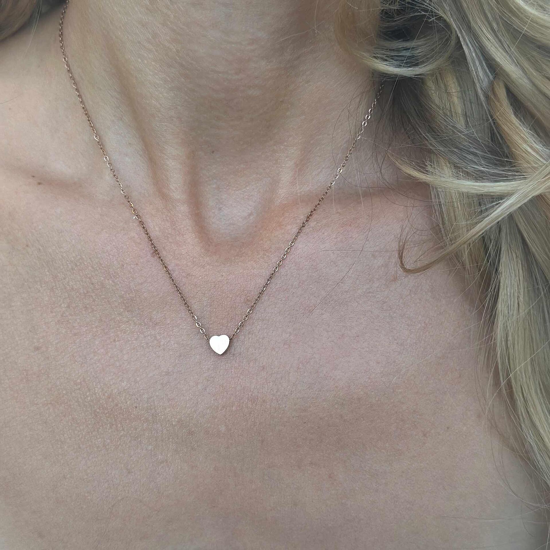 Колие Love Rose Gold