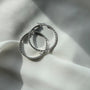 Обеци Athena Silver
