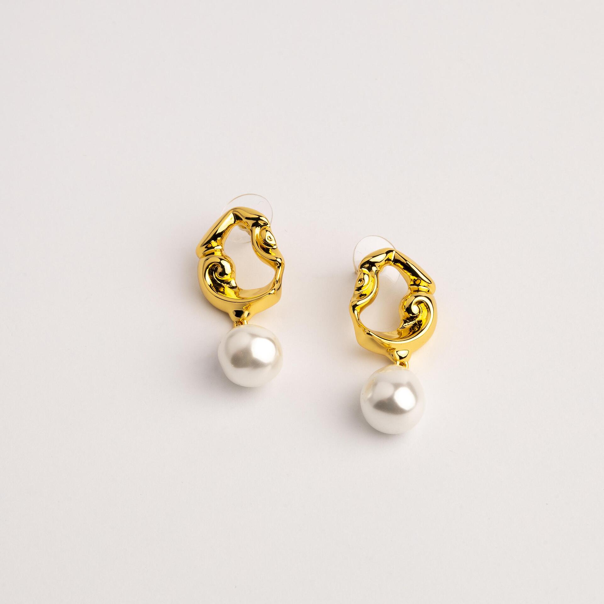 Обеци Baroque pearls