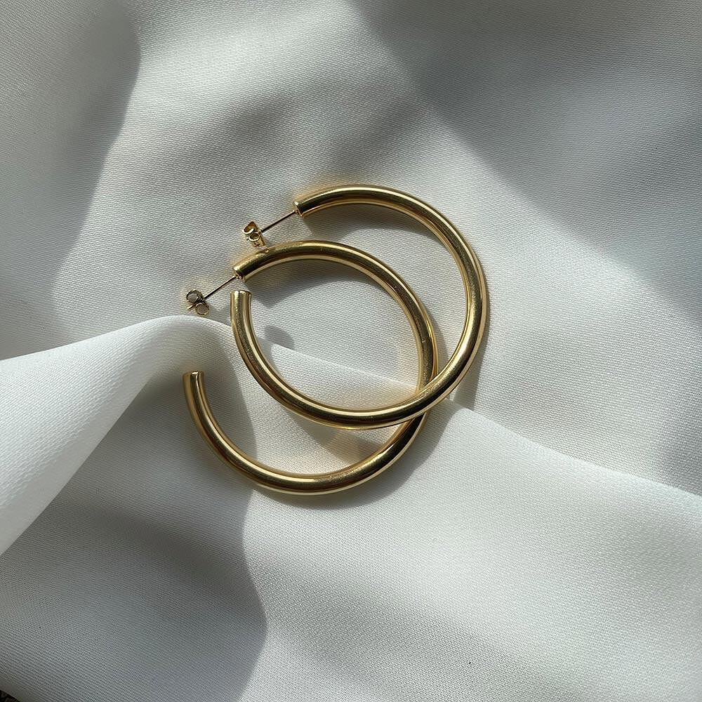 Обеци CLASSY 45 mm
