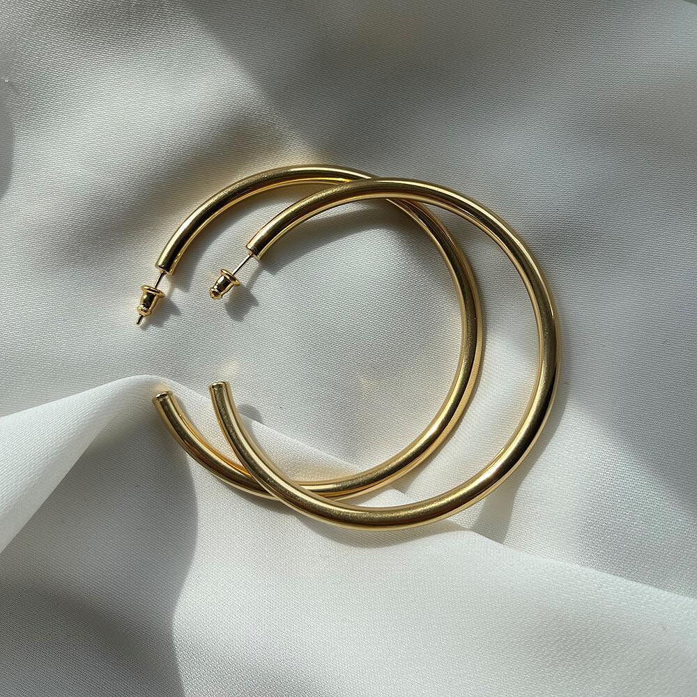 Обеци CLASSY 63MM