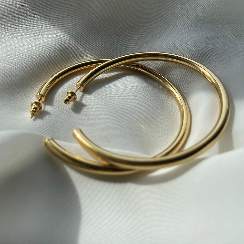 Обеци CLASSY 63MM