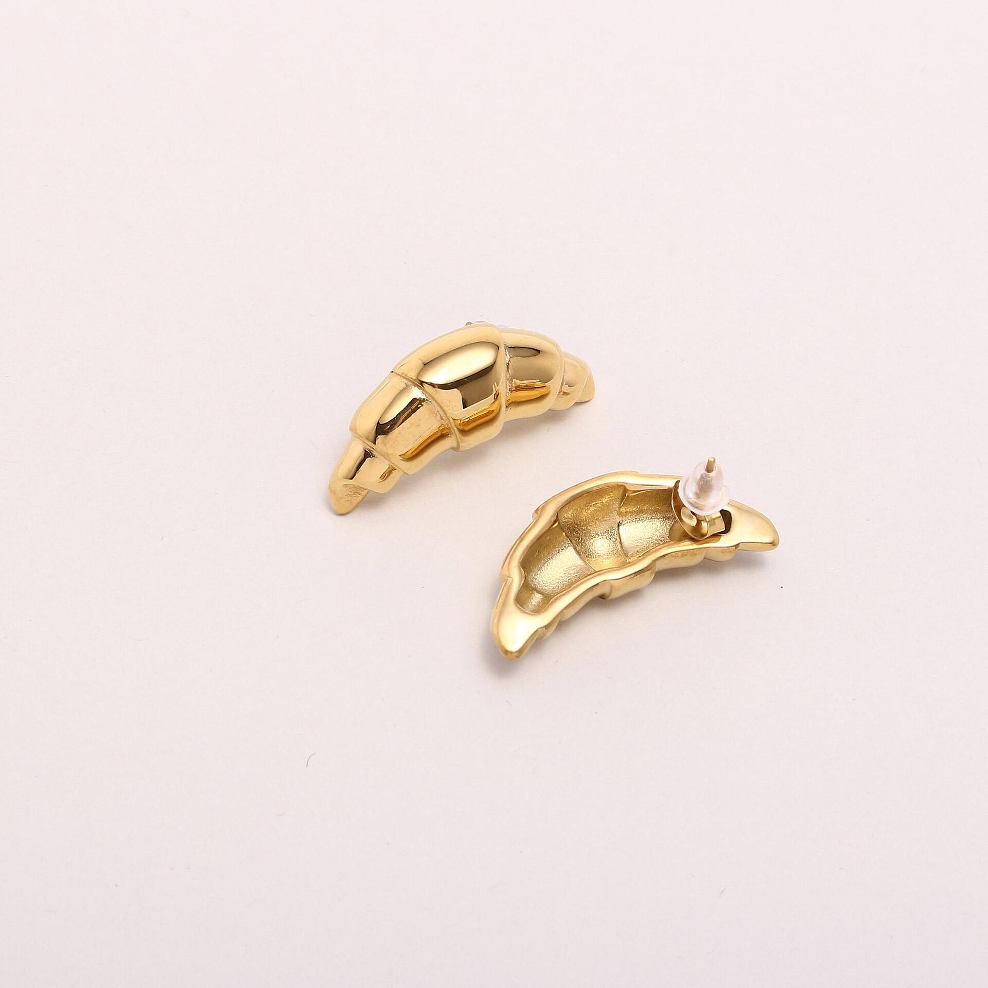 Обеци CROISSANT GOLD