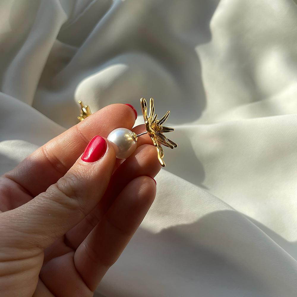 Обеци FIORE GOLD
