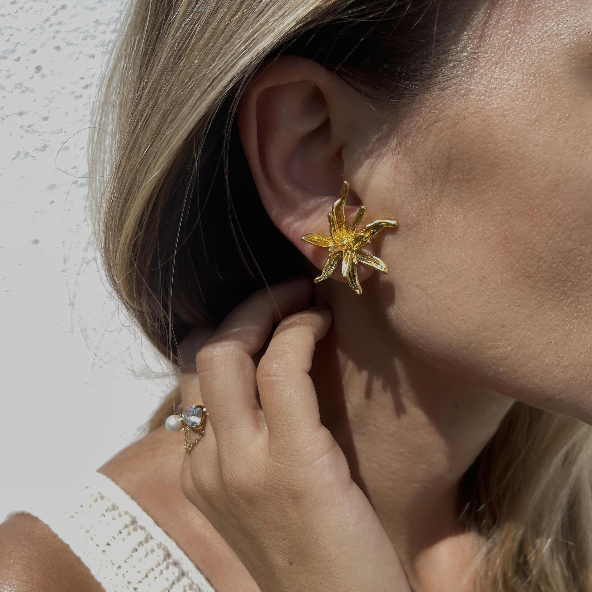 Обеци FIORE GOLD