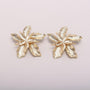Обеци FLOWERS GOLD