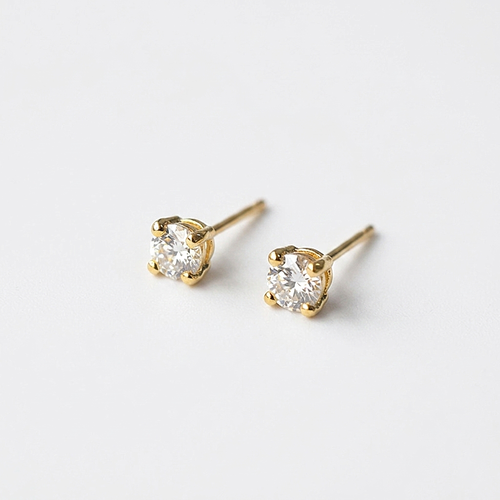 Обеци PURE DROP 4mm