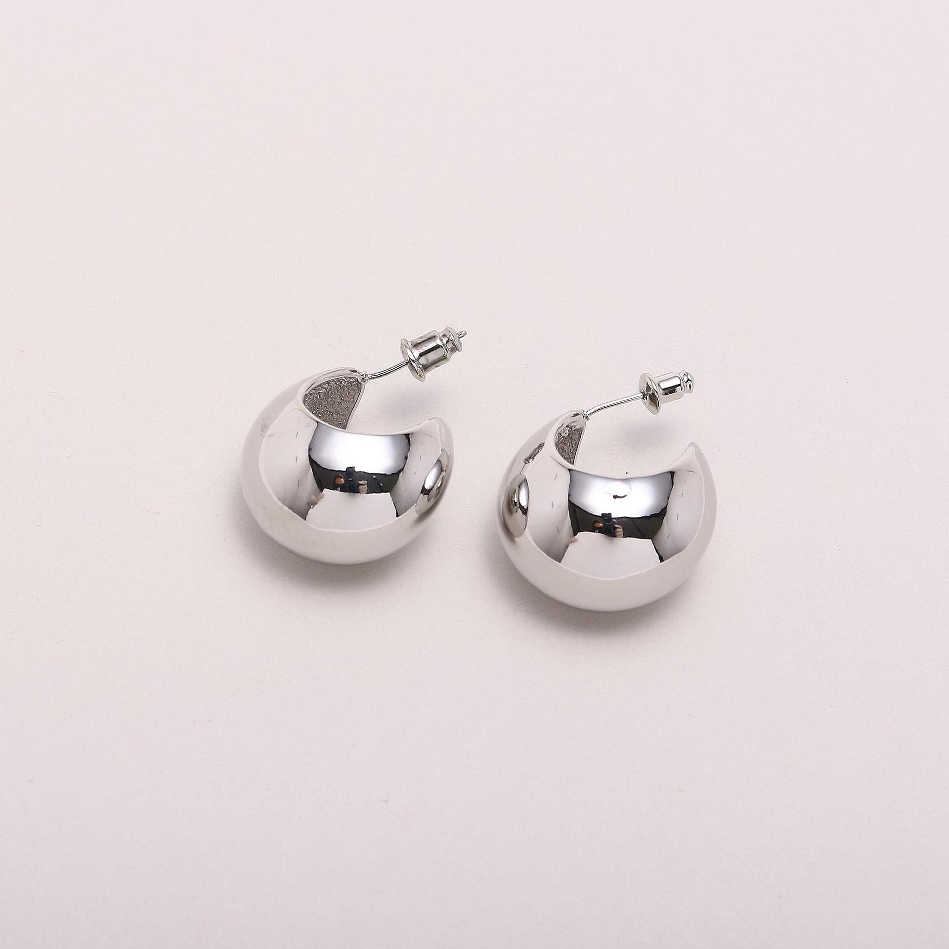 Обеци Rhode Silver