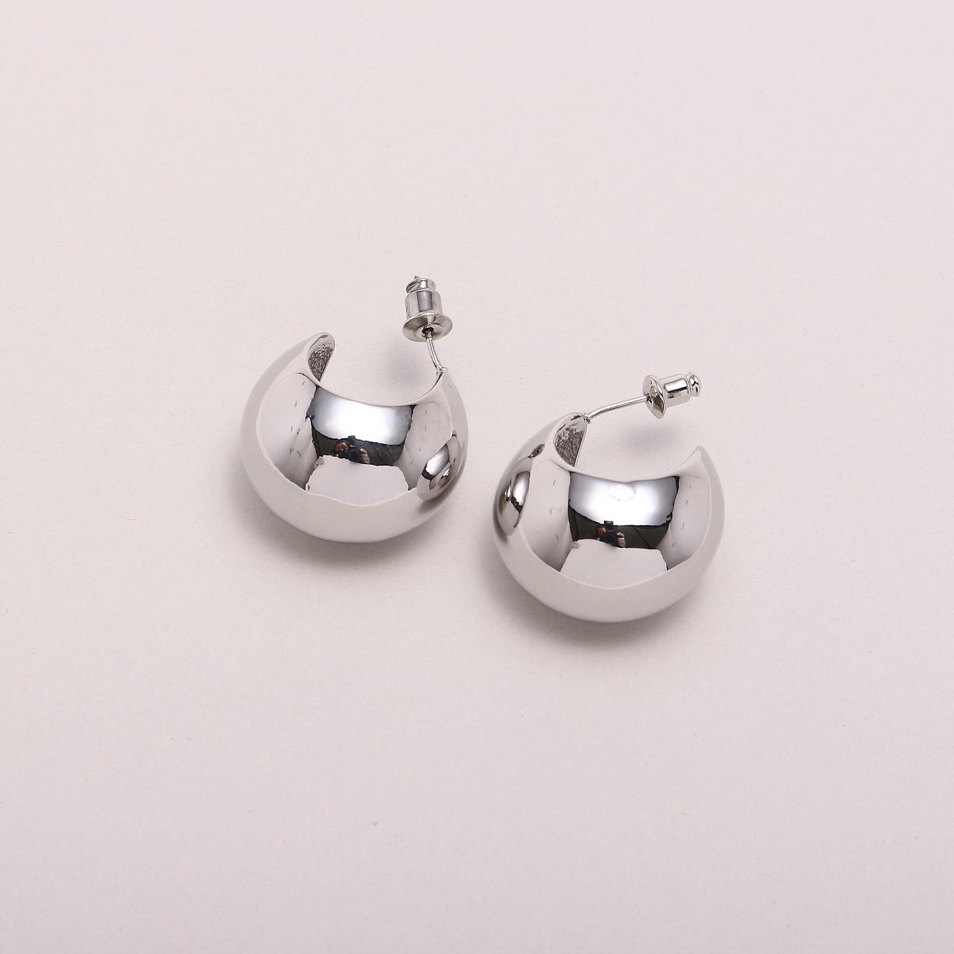 Обеци Rhode Silver