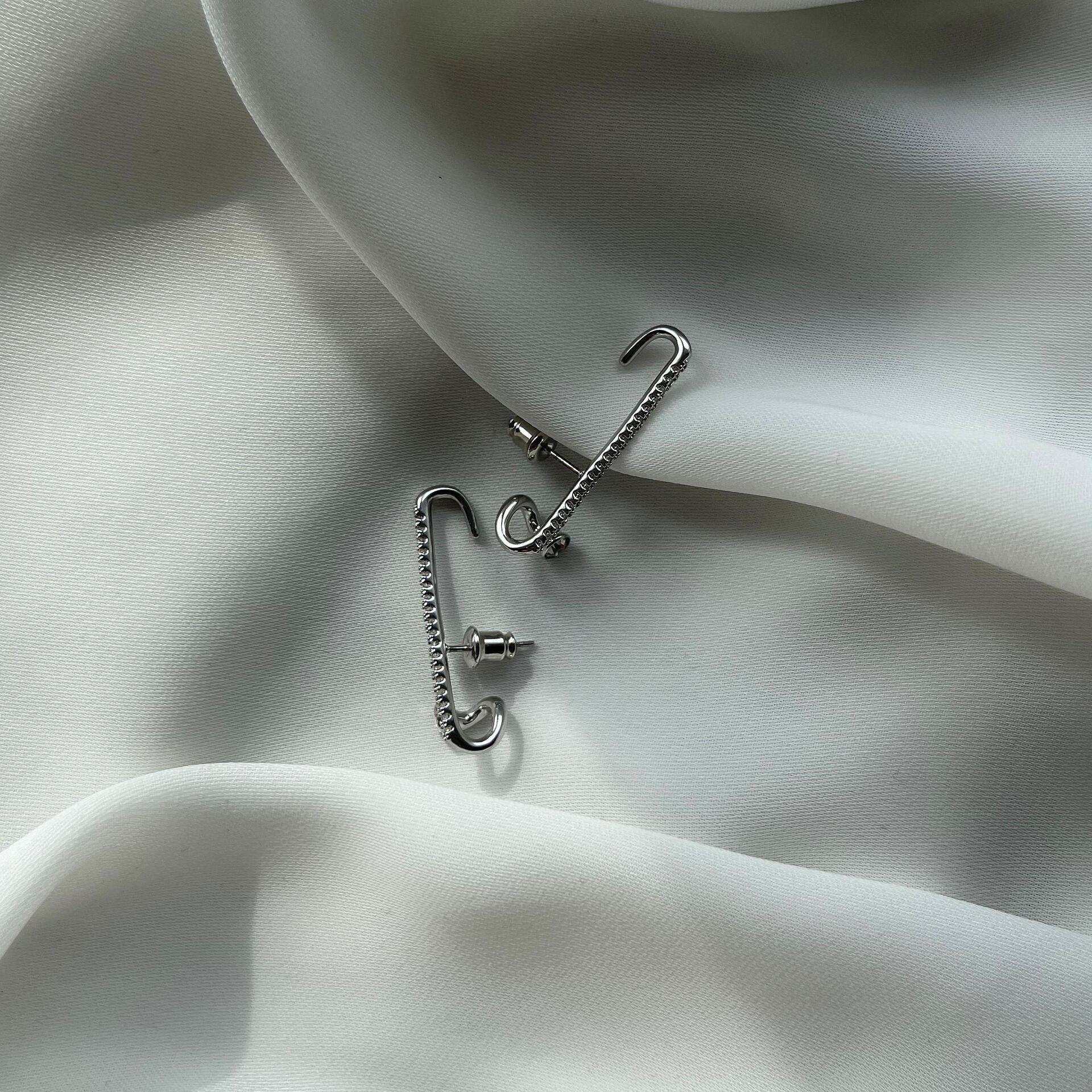 Обеци Scarlett Silver