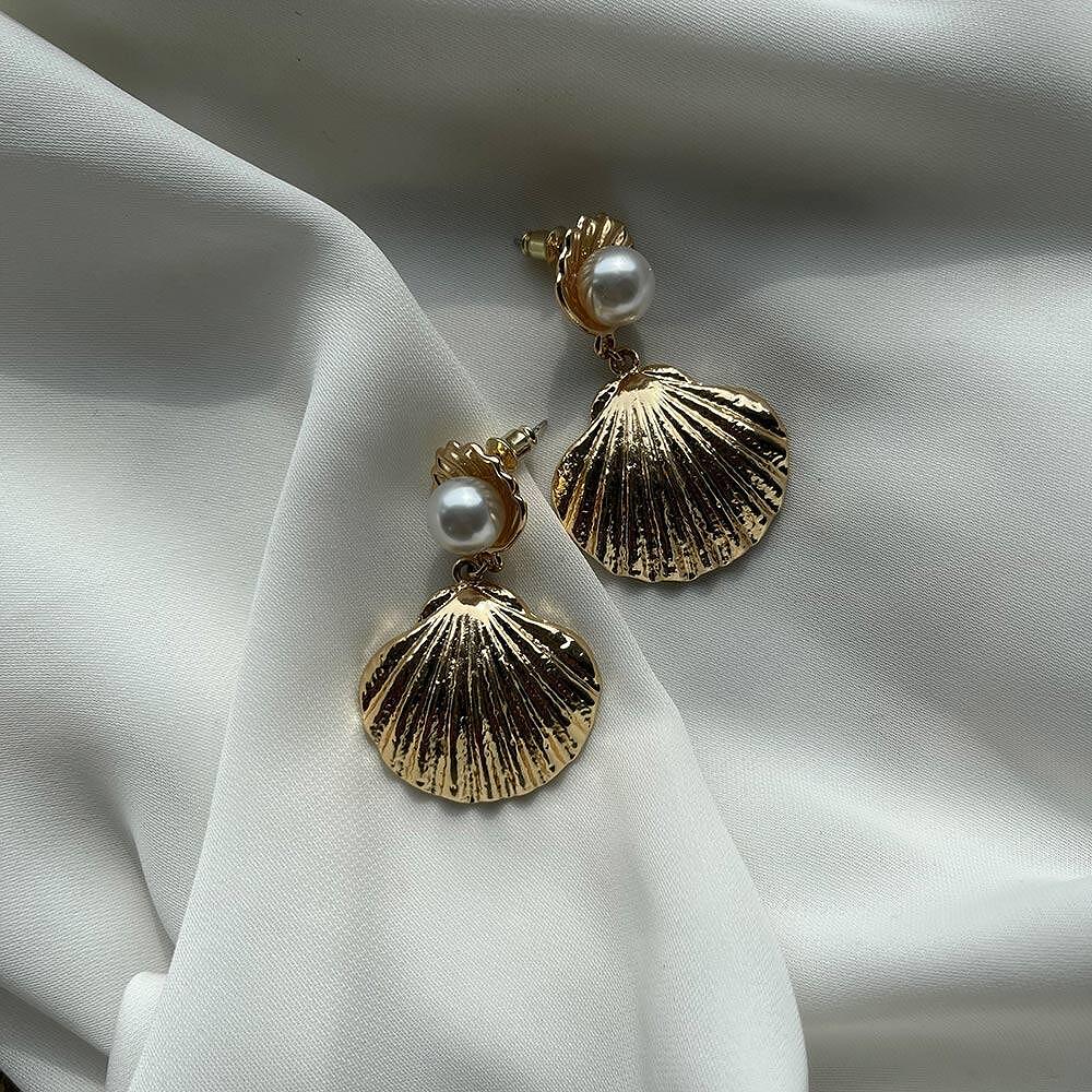 Обеци SHELLS GOLD