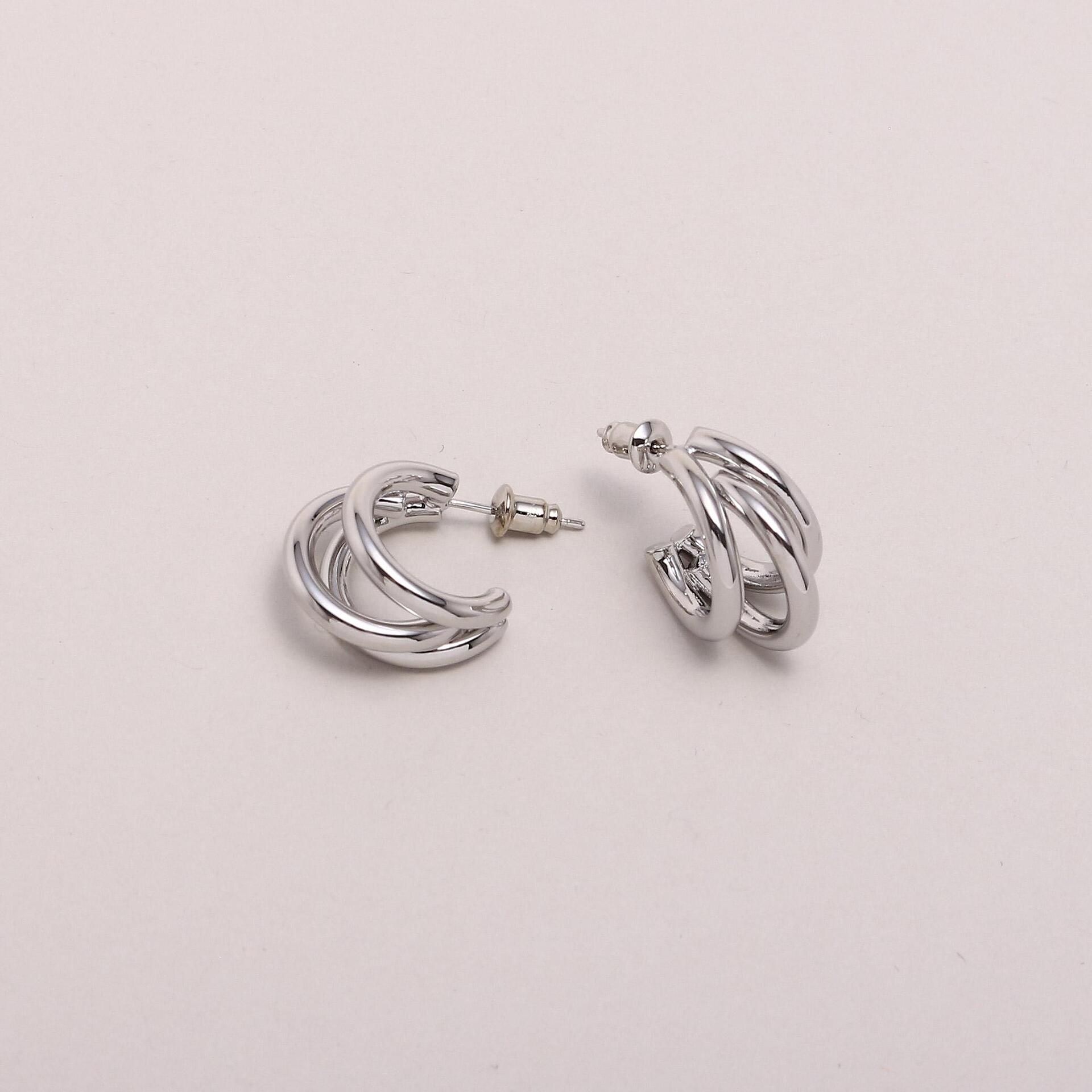 Обеци TRIPLE HOOPS MINI