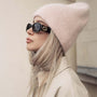 Плетена шапка Baby Pink
