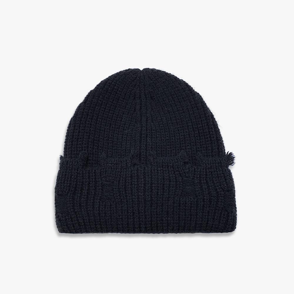 Плетена шапка Rebel Black