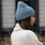 Плетена шапка Rhyme Sky Blue
