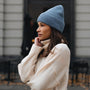 Плетена шапка Rhyme Sky Blue