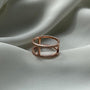Пръстен DOUBLE ROSE GOLD