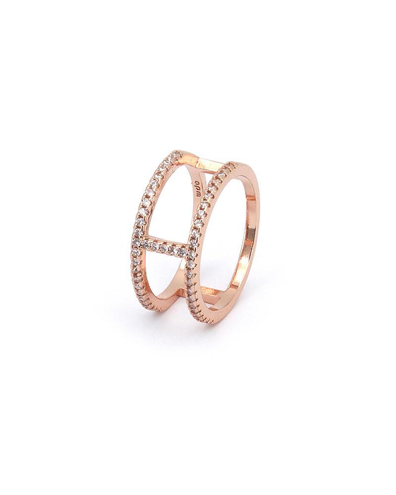 Пръстен DOUBLE ROSE GOLD