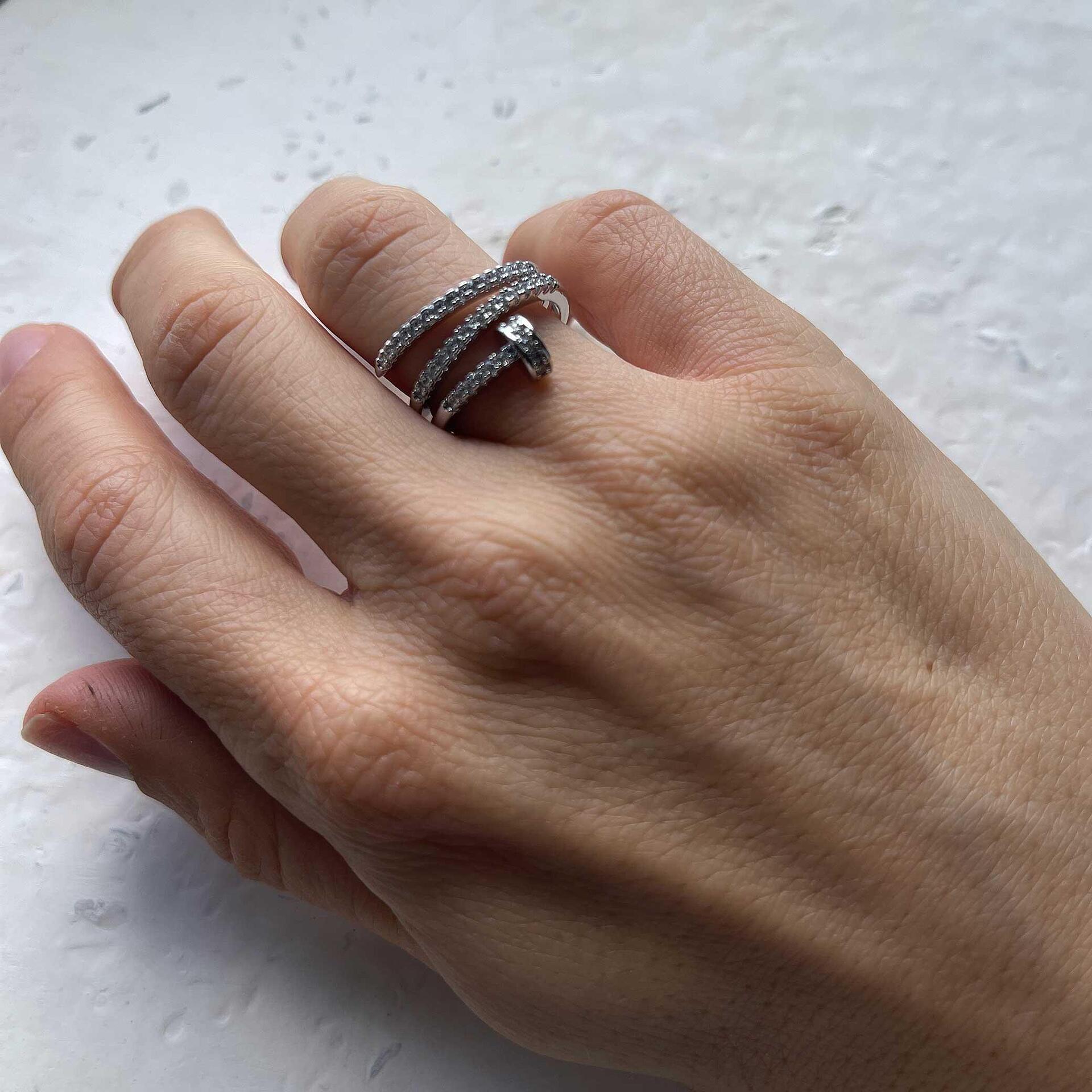 Пръстен Nail Silver