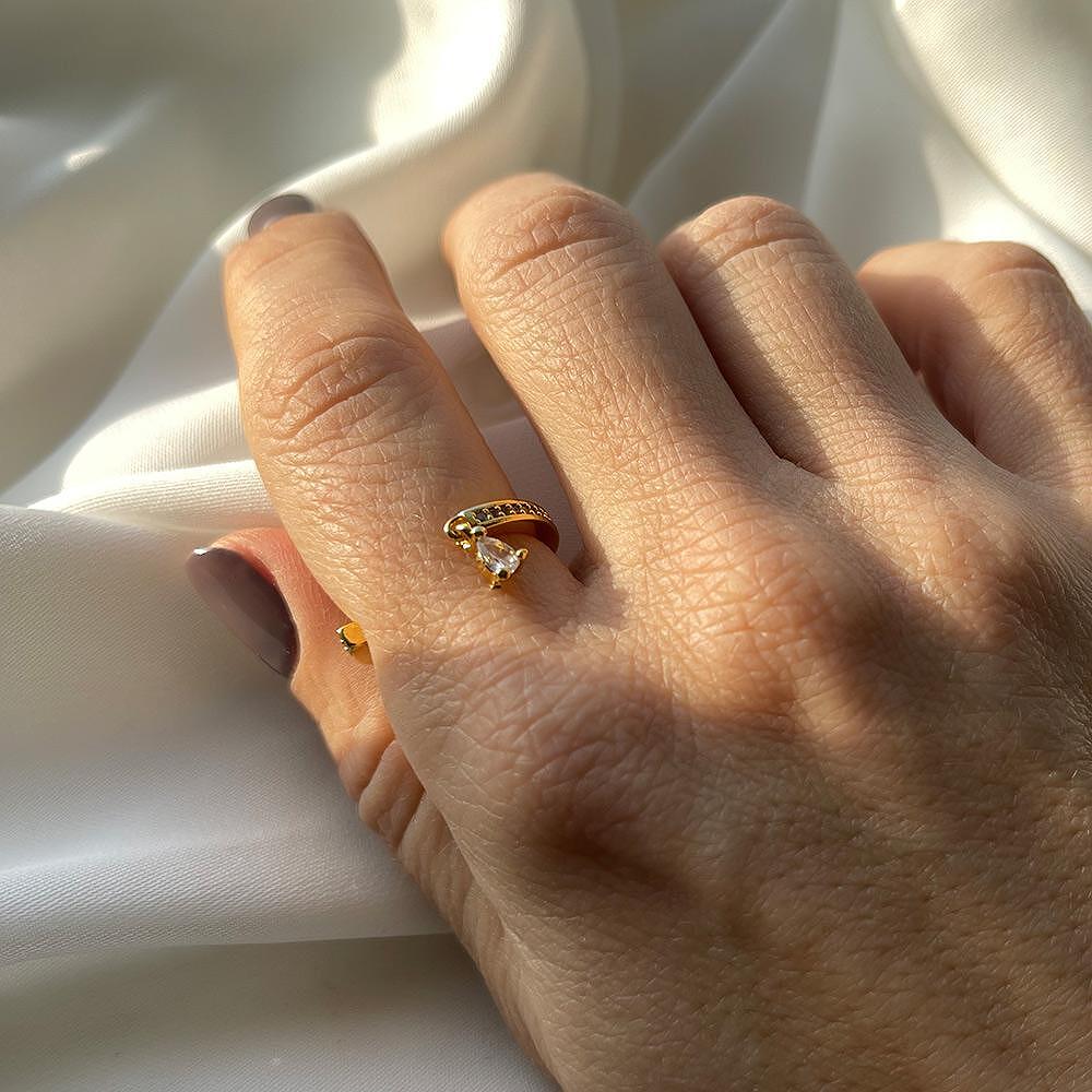 Пръстен с висулка Gianna Gold