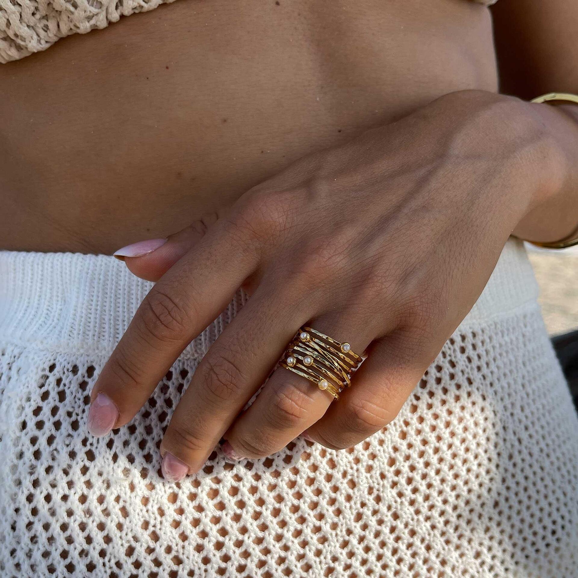 Пръстен STORMI PEARLS