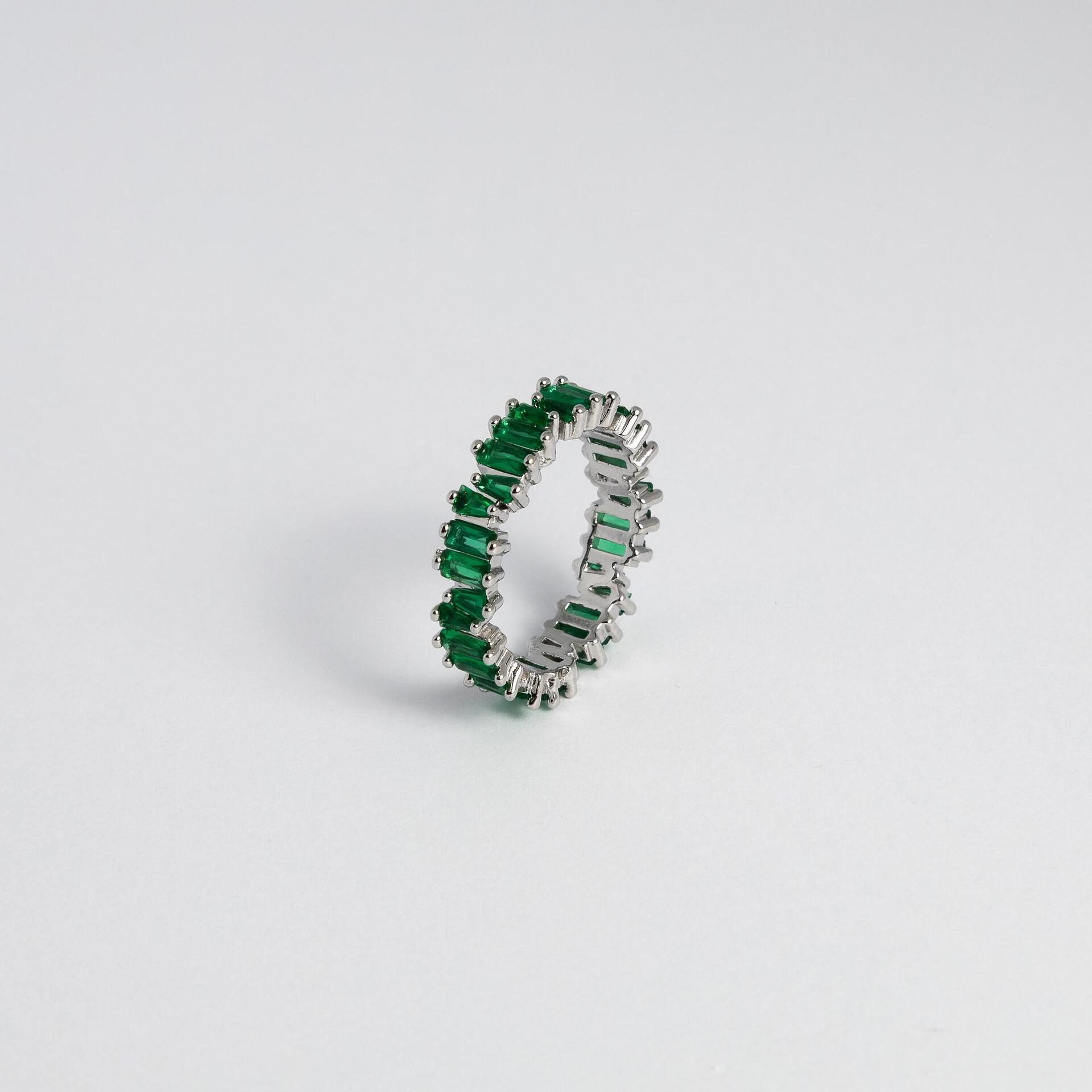 Пръстен ZIRCONIA GREEN