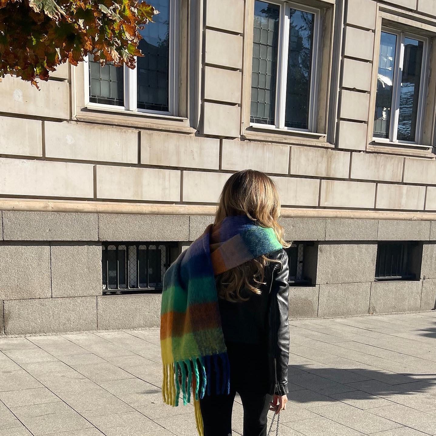 Шал GREEN BLUE