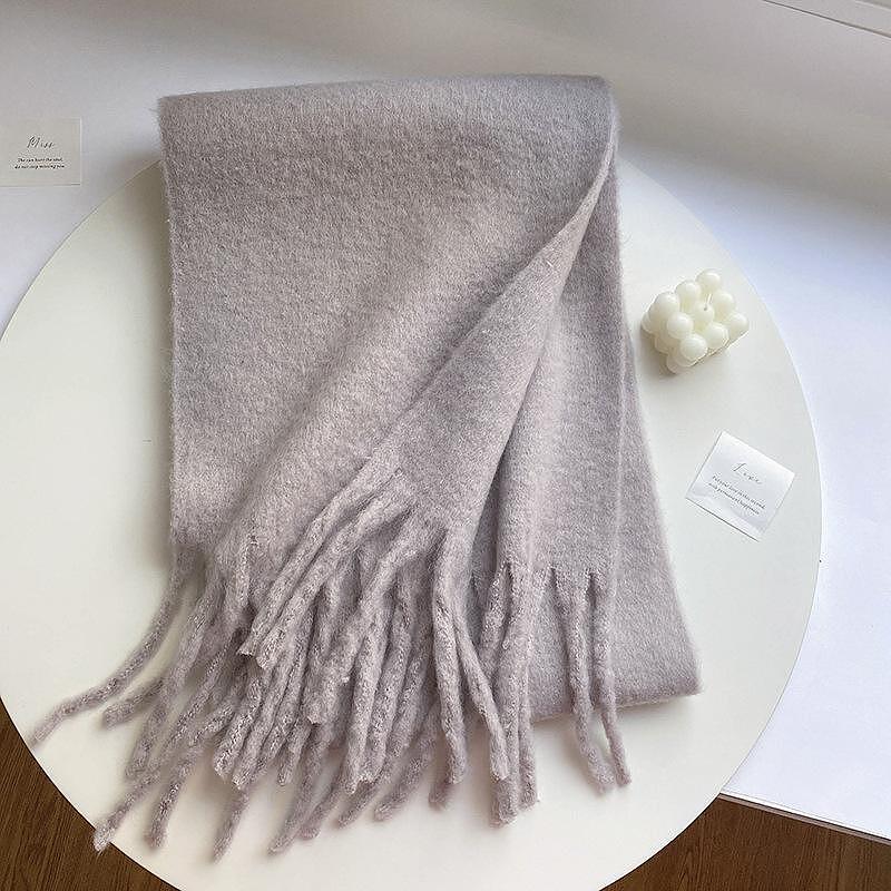 Шал Cream Grey
