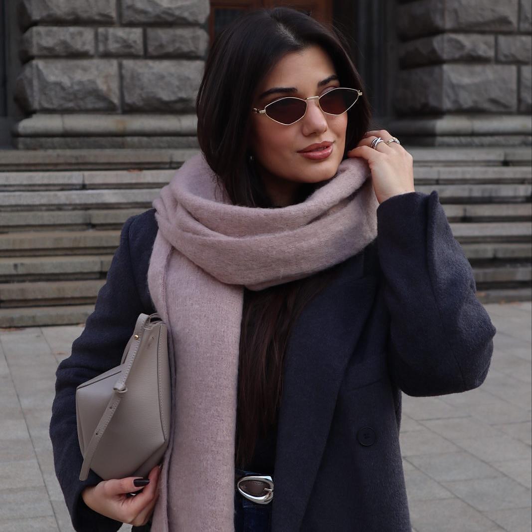 Шал Khaki Brown
