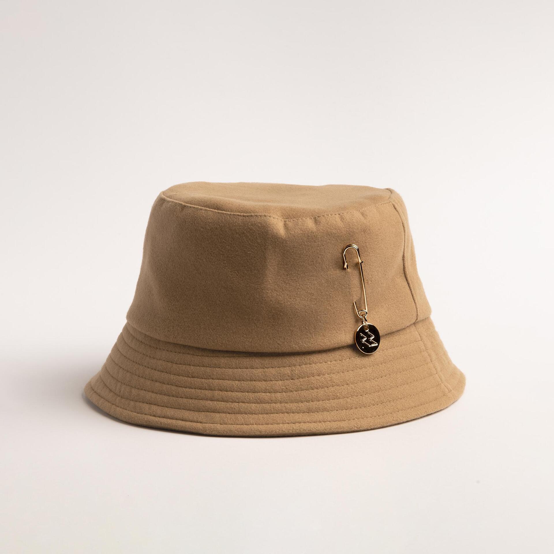 Шапка идиотка PIN BEIGE