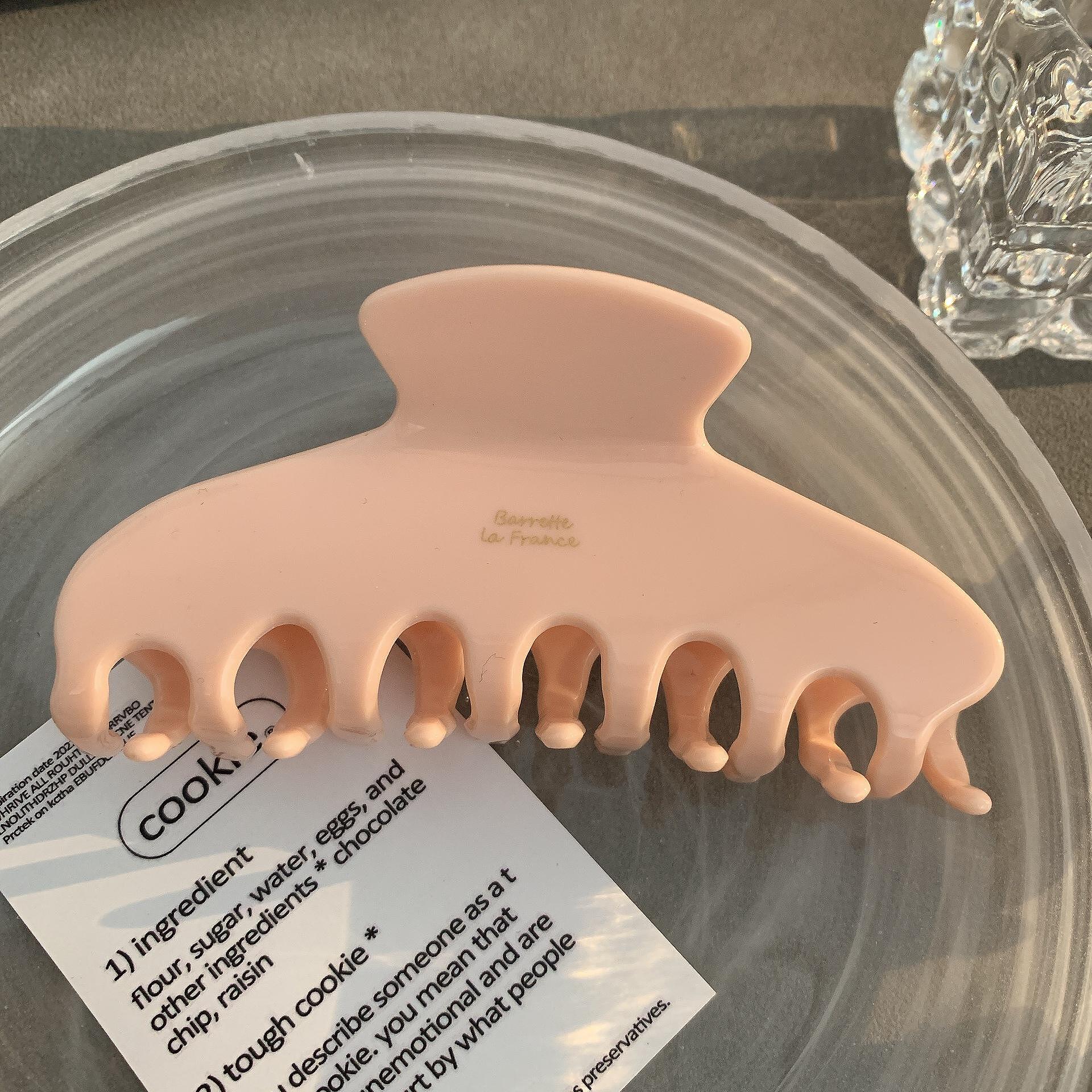 Щипка за коса Ginna Peach