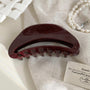 Щипка за коса BURGUNDY RED
