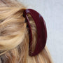 Щипка за коса BURGUNDY RED