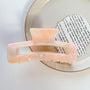 Щипка за коса Cintia Peach